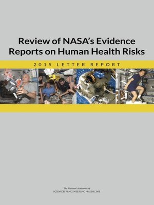 cover image of Review of NASA's Evidence Reports on Human Health Risks